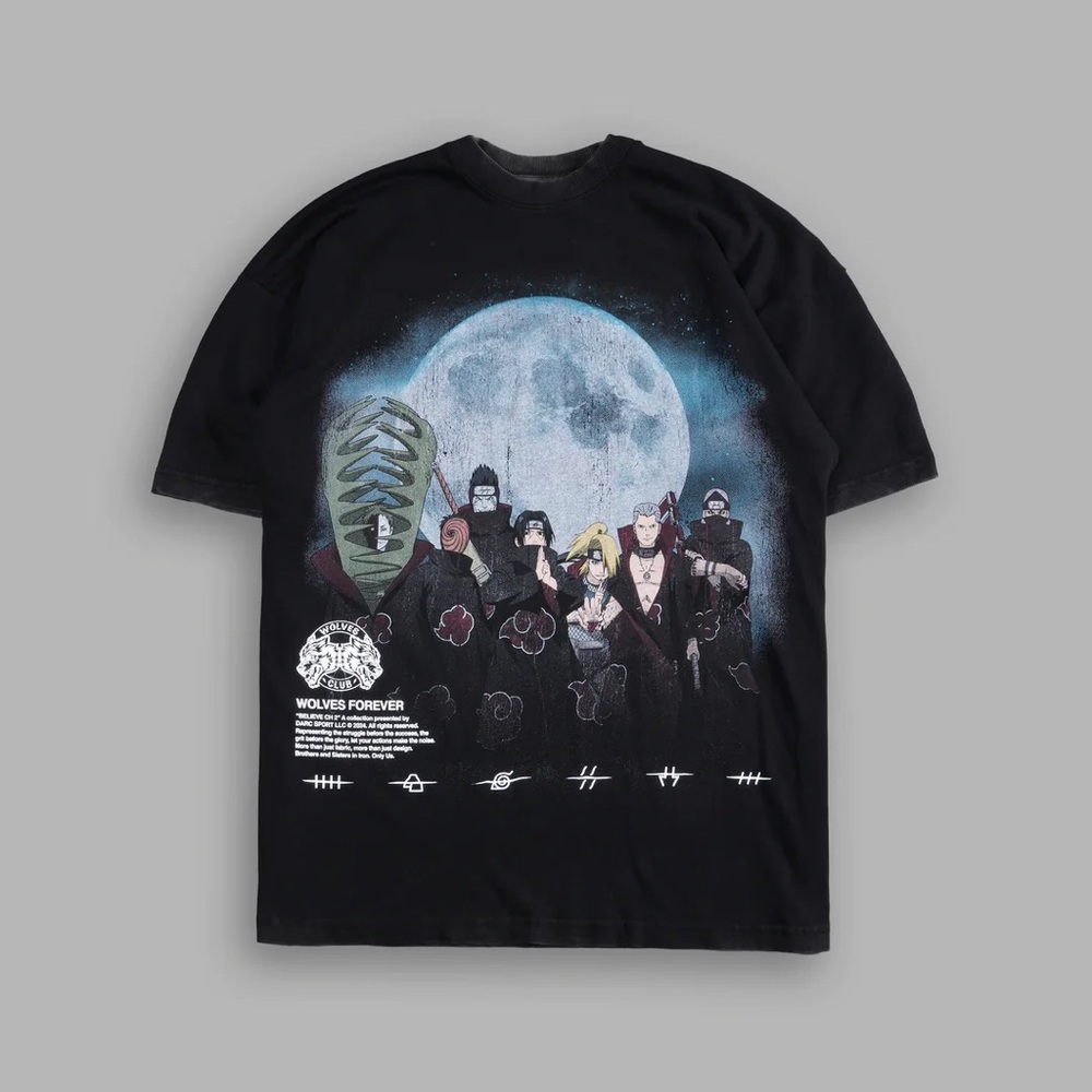 Just Like Us V2 “Premium” Oversized Tee in Black